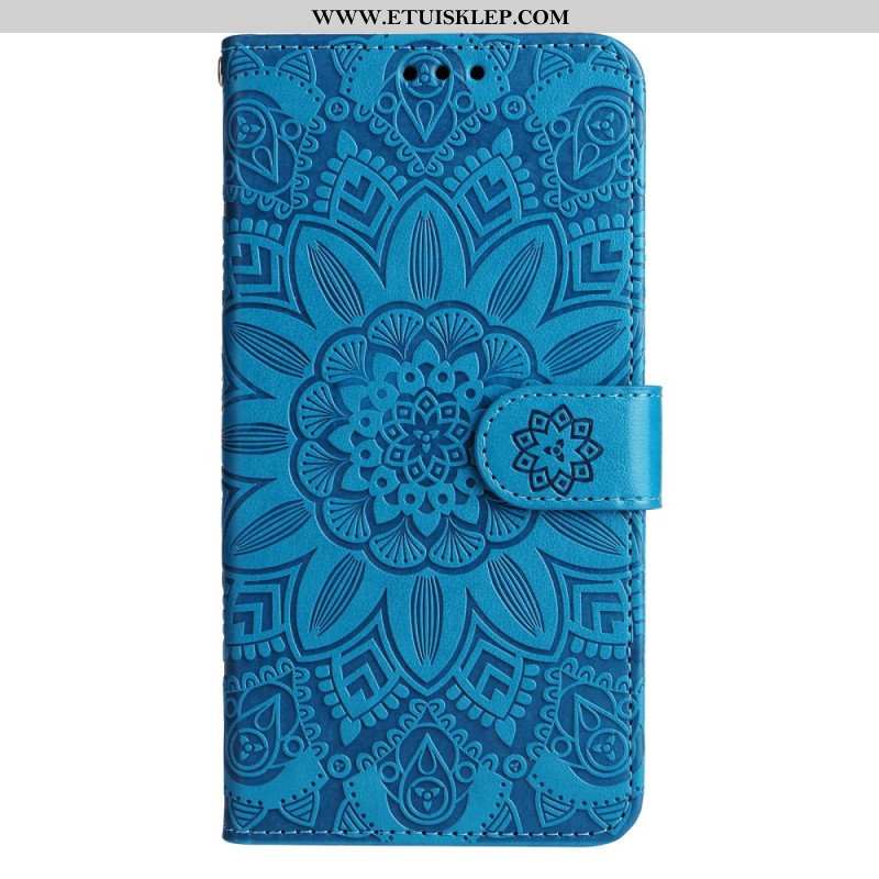 Etui Folio do Honor 90 Lite z Łańcuch Mandala Z Paskiem